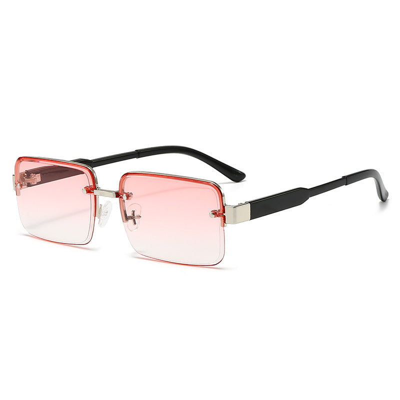 Damen Designer-Sonnenbrille im modernen Rechteck-Design Karnz