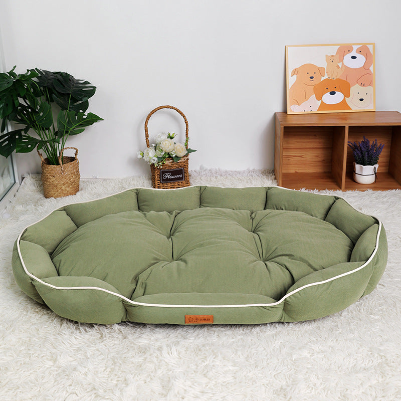 Rundes Plüsch Nest Hundebett