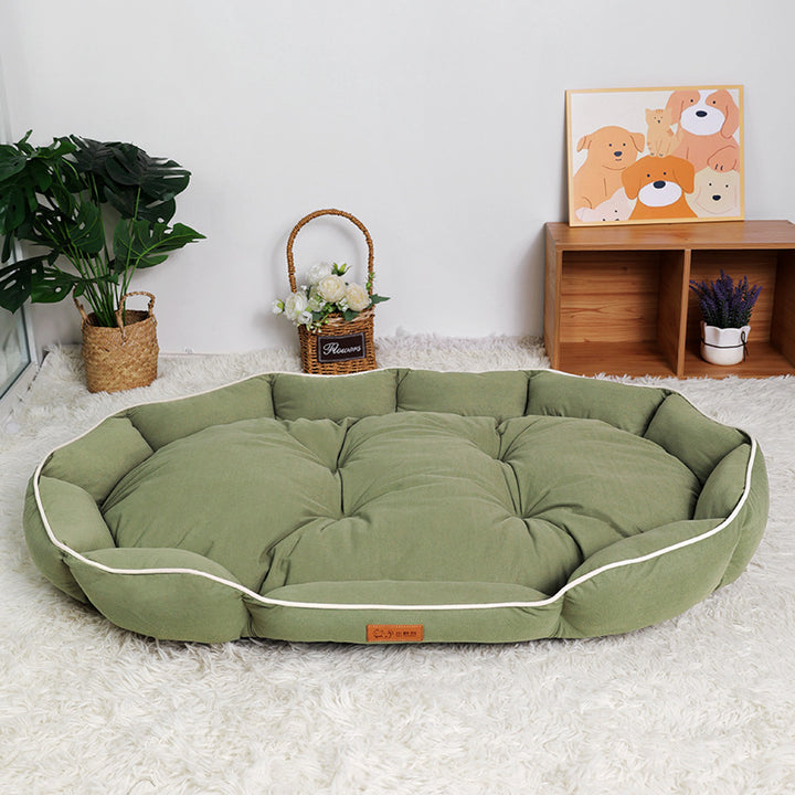 Rundes Plüsch Nest Hundebett