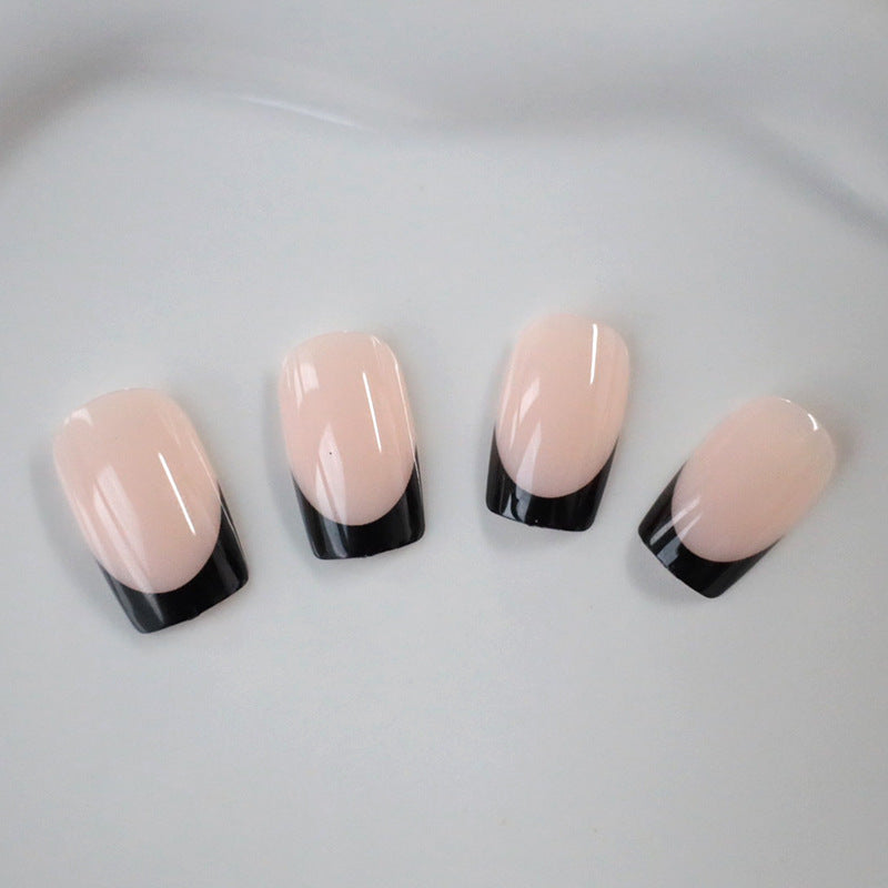 Elegantes Nagelkunstset mit Schleifenverzierung Karnz
