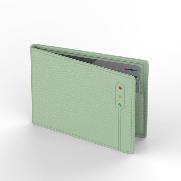 RFID-blockierende Leder-Kartenhalter Karnz