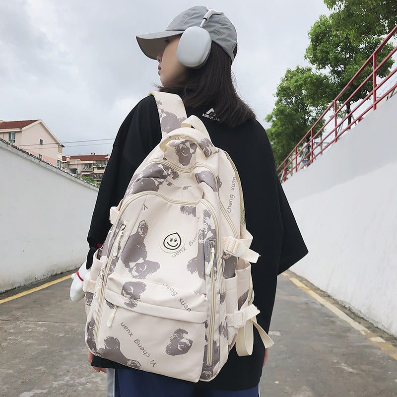 Verspielt Gemusterter Rucksack Karnz