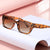 Damen modische quadratische Sonnenbrille mit elegantem Rahmen Karnz