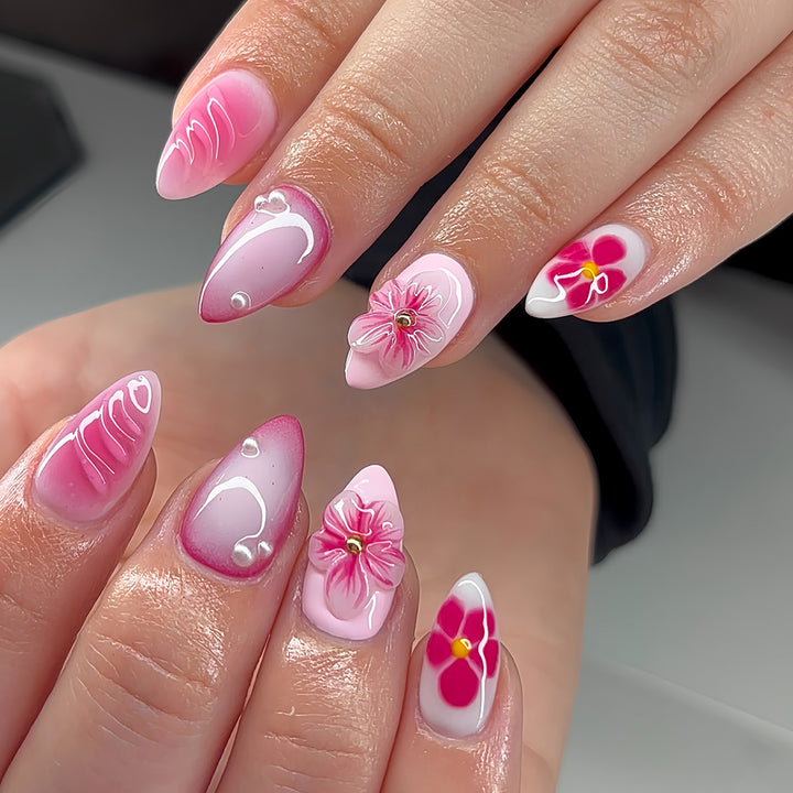 Floral Design Nagelkunst Set Karnz