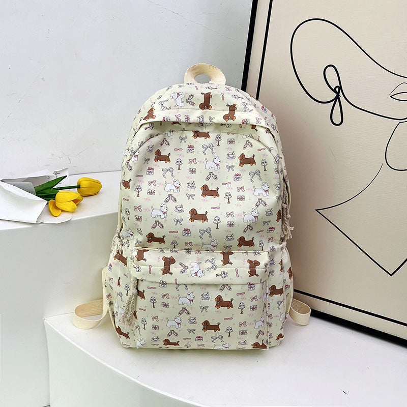 Kinderrucksack mit verspieltem Hundethema Karnz