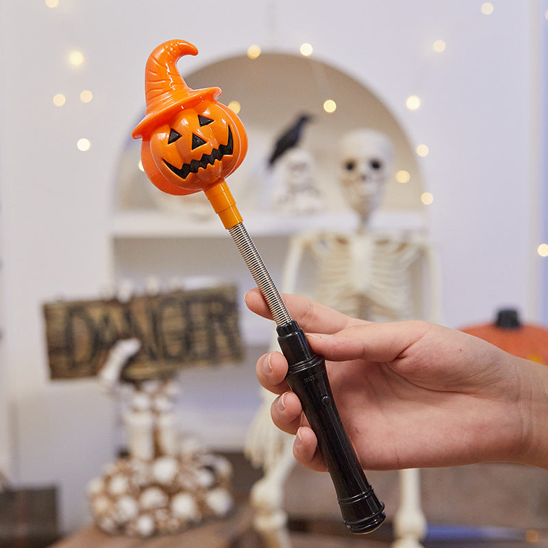 Kreative Halloween Deko-Kerze mit Kürbis-Motiv Karnz