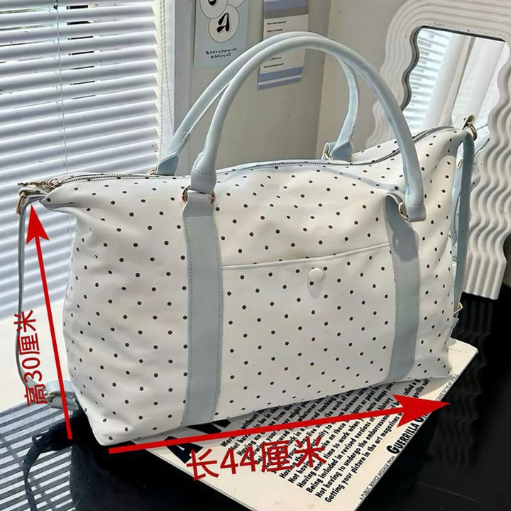 Damen gepunktete Reisetasche Karnz