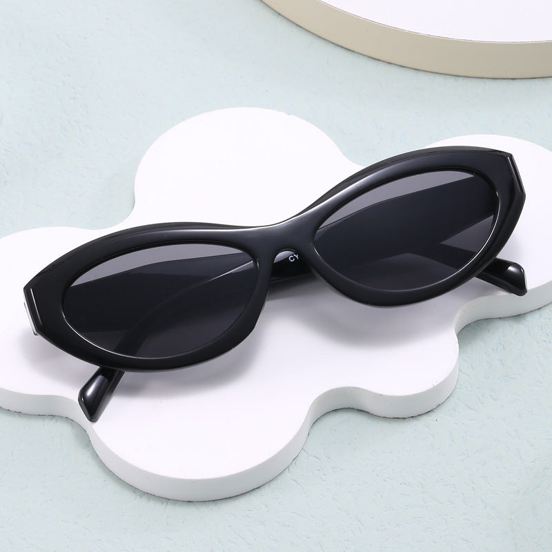 Damen modische Cat-Eye Sonnenbrille mit UV-Schutz Karnz