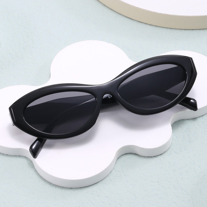 Damen modische Cat-Eye Sonnenbrille mit UV-Schutz Karnz