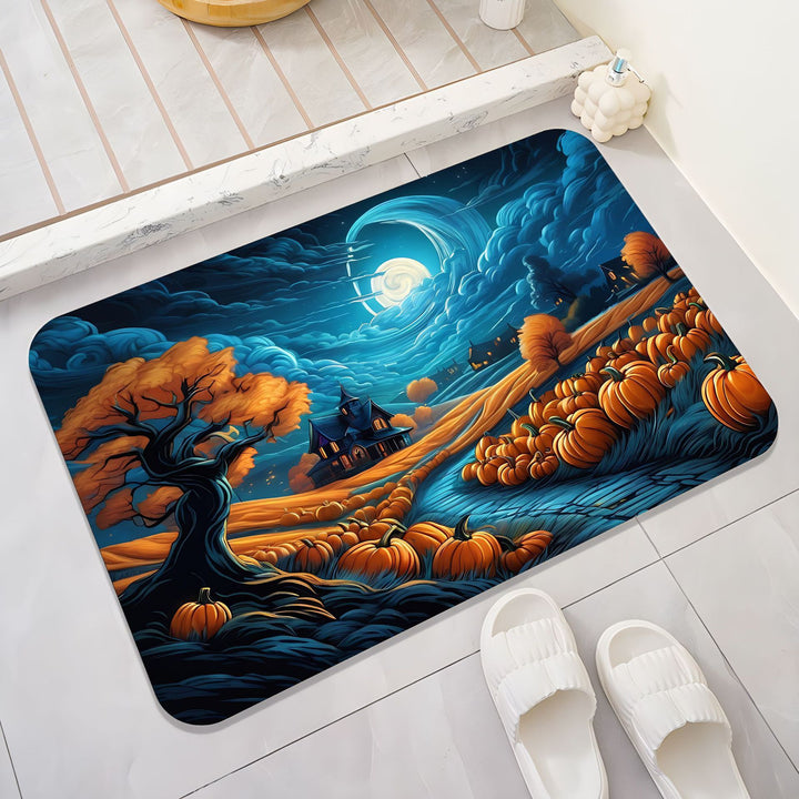 Halloween-Themen Katzendekorative Matte Karnz
