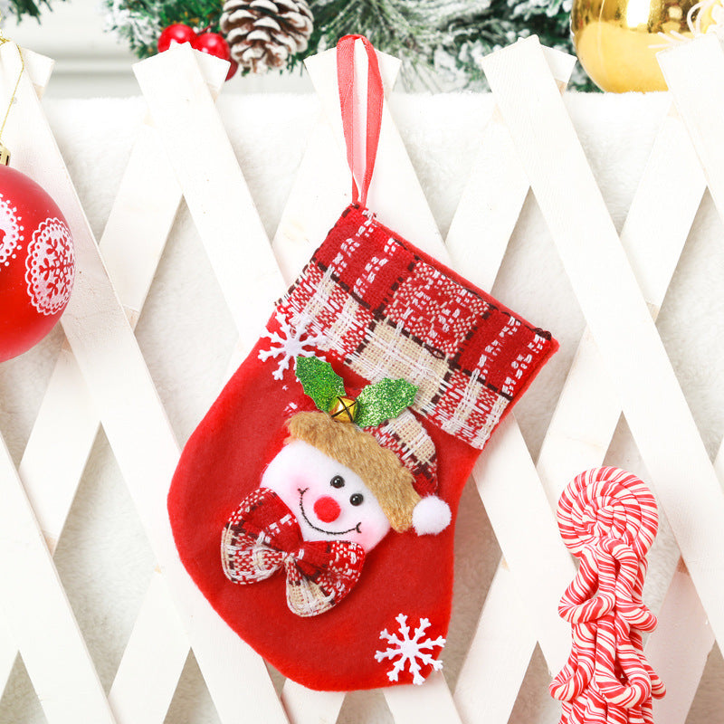 Festlicher Weihnachtsstrumpf Karnz
