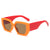 Damen Extravagante Geometrische Sonnenbrille Karnz