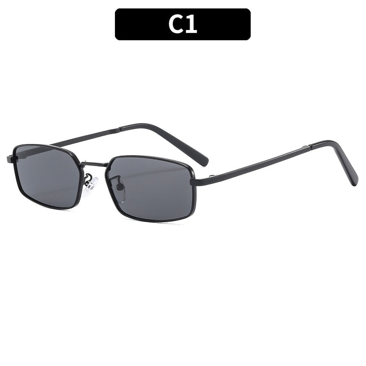 Zeitgenössische quadratische Rahmen-Sonnenbrille  1787664252