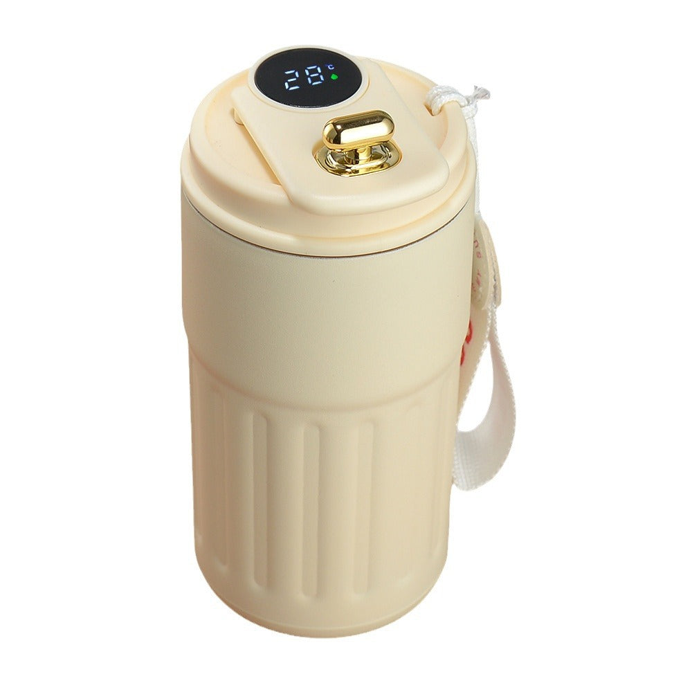 Unisex isolierter Kaffeebecher mit praktischem Deckel Karnz