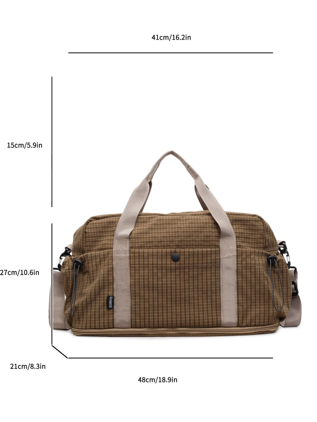 Reise-Duffle Bag mit mehreren Fächern