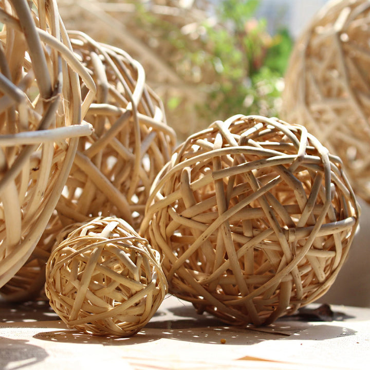 Dekorativer Naturmaterial Deko Ball Karnz