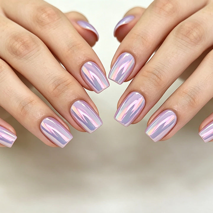 Iridescente Nagellack-Verstärkungen Karnz