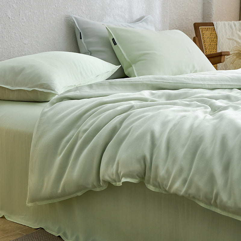 Atmungsaktives Premium-Bettwäsche-Set aus gekämmter Baumwolle mit Hotel-Qualität-Bezug