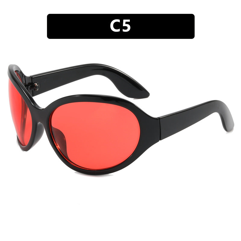 Damen sportliche Sonnenbrille mit robustem Design Karnz