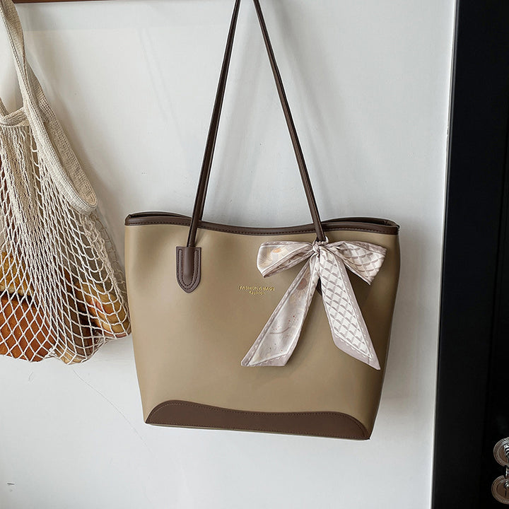 Elegante Bow-Akzent-Handtasche