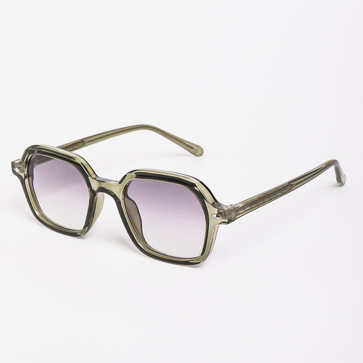 Damen modische Sonnenbrille im stilvollen Oktagon-Design Karnz