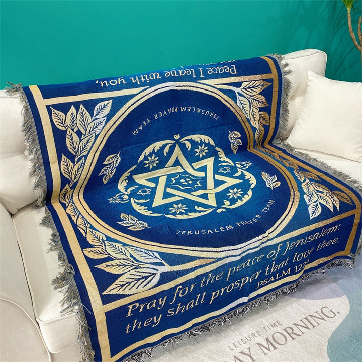 Inspirierende dekorative Gebet Wurfdecke