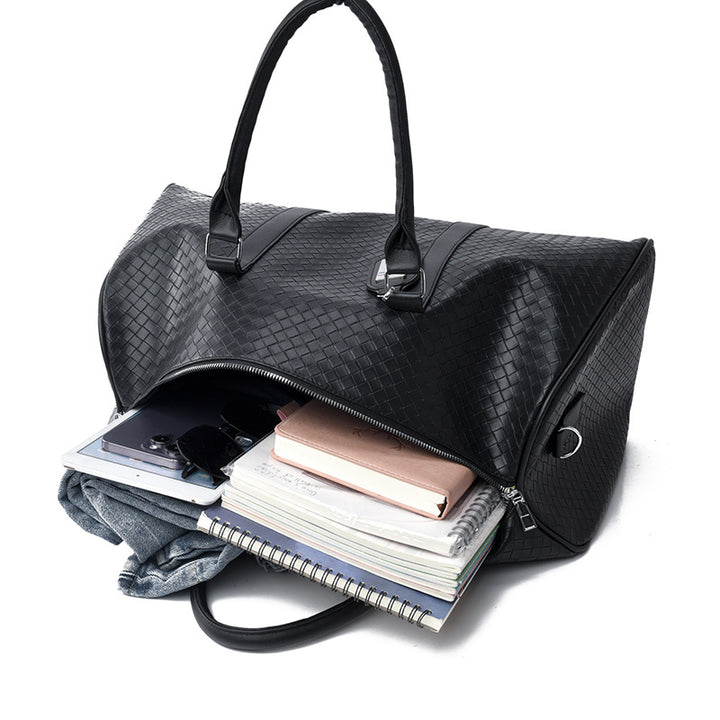 Stylische Schachbrett Reisetasche Karnz