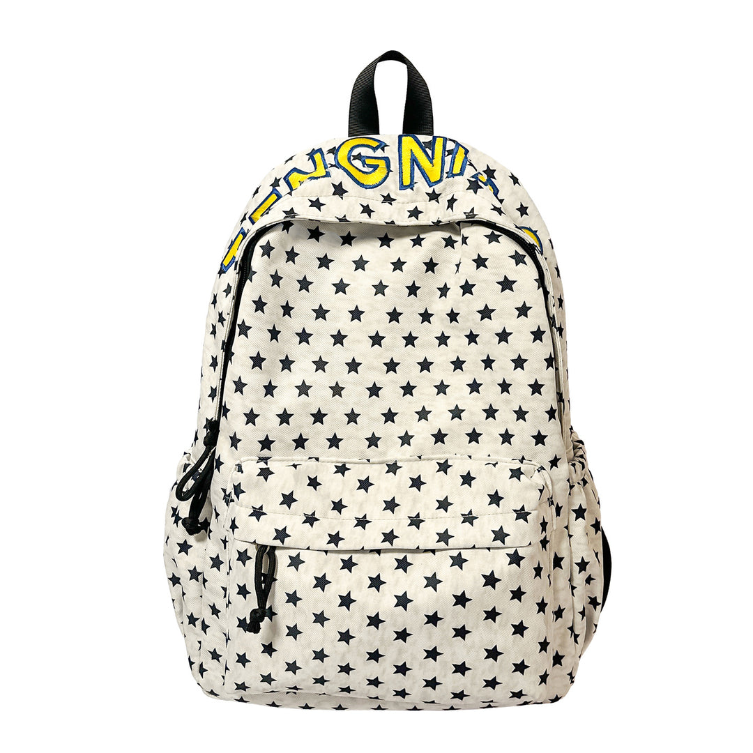 Trendiger Grafikdruck-Rucksack Karnz