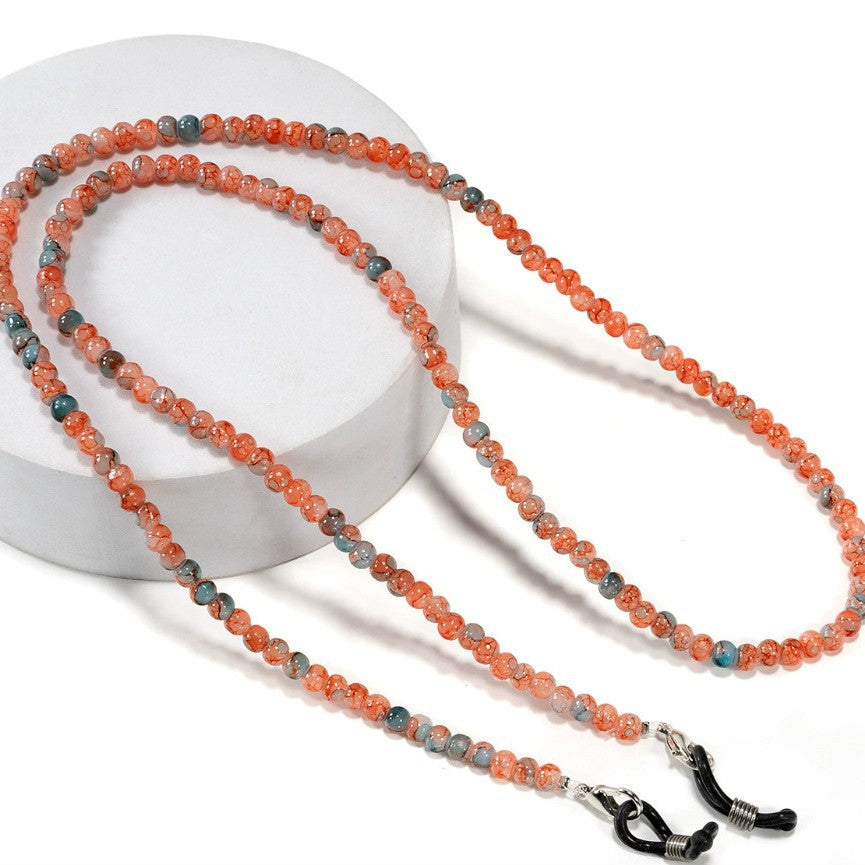Dekorativer Perlen-Eyewear-Kette Karnz