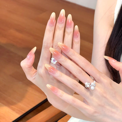 Ombre Stiletto Press-On Nägel Karnz 1787394848