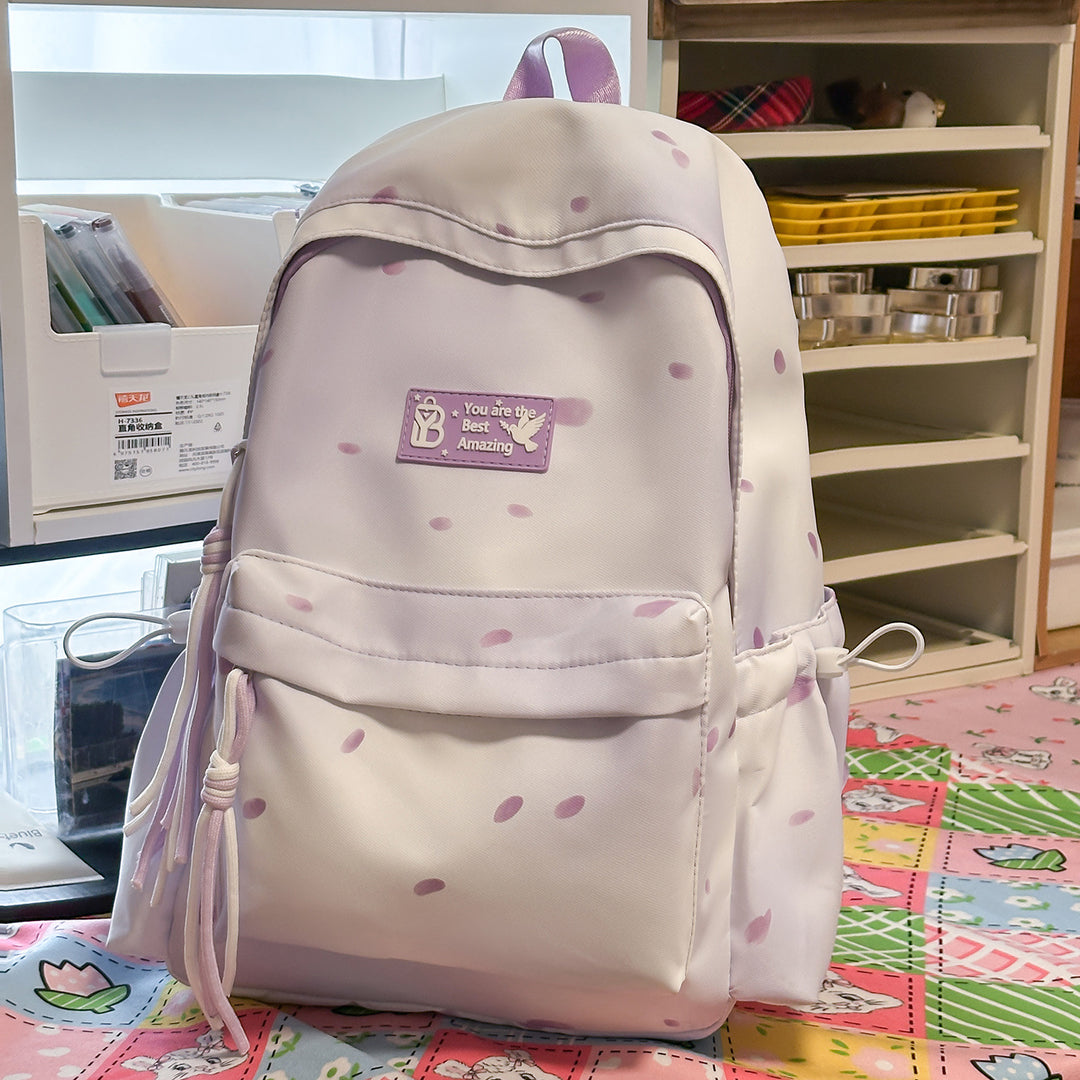 Stilvolle gepunktete Rucksack Karnz