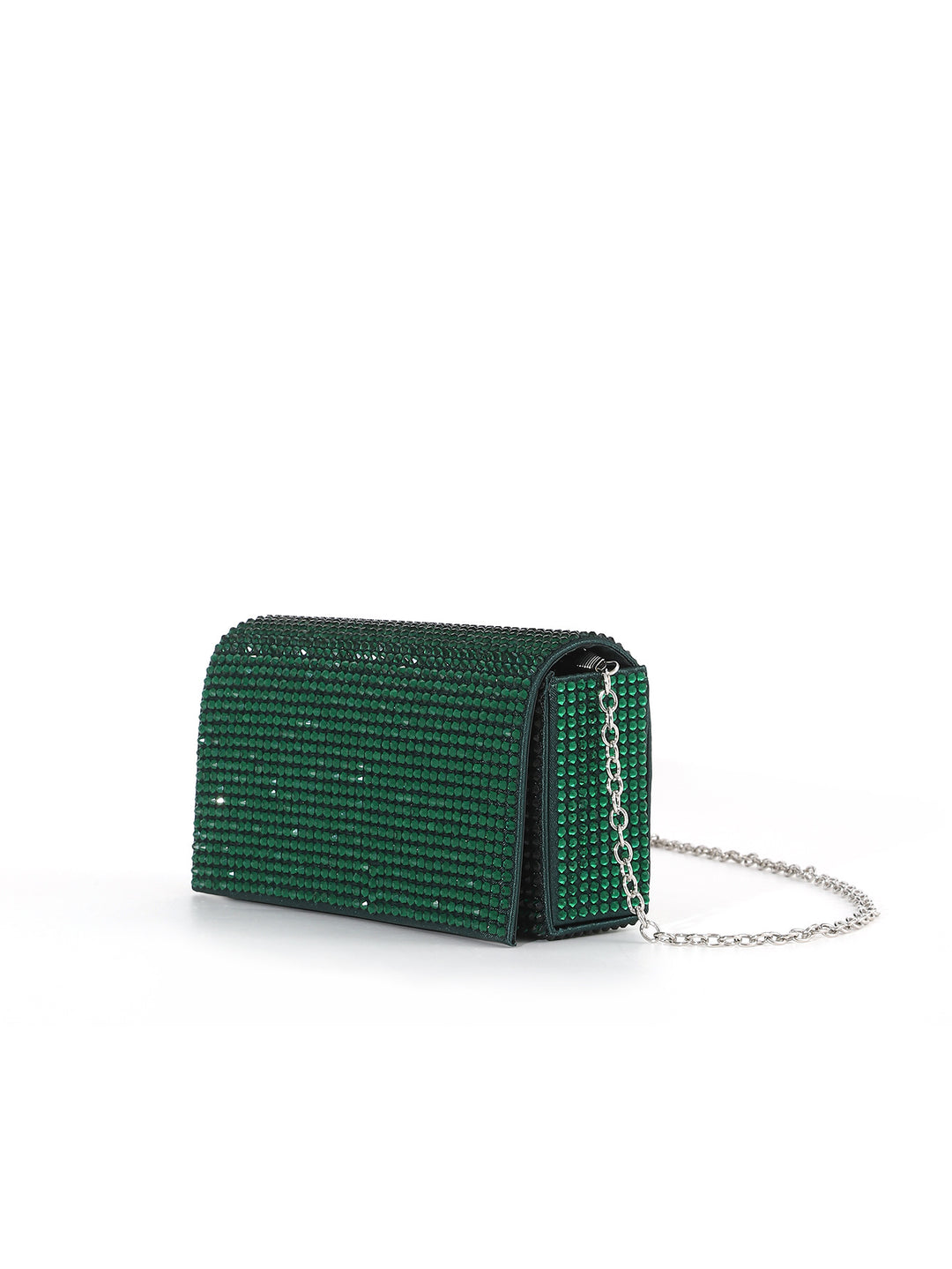 Glamouröse Kristall-besetzte Abend-Clutch