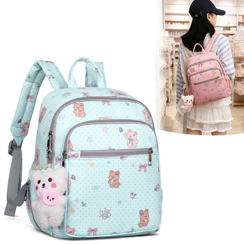 Niedlicher Cartoon-Themen Multi-Taschen Rucksack Karnz