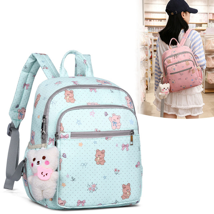 Niedlicher Cartoon-Themen Multi-Taschen Rucksack Karnz