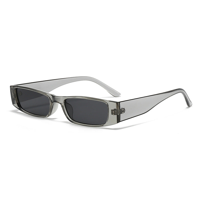 Damen moderne rechteckige Sonnenbrille mit angesagtem Design Karnz
