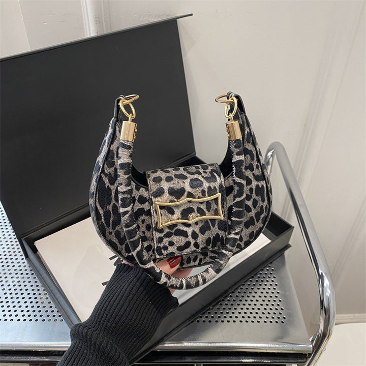 Stylische Leopardenmuster-Handtasche Karnz