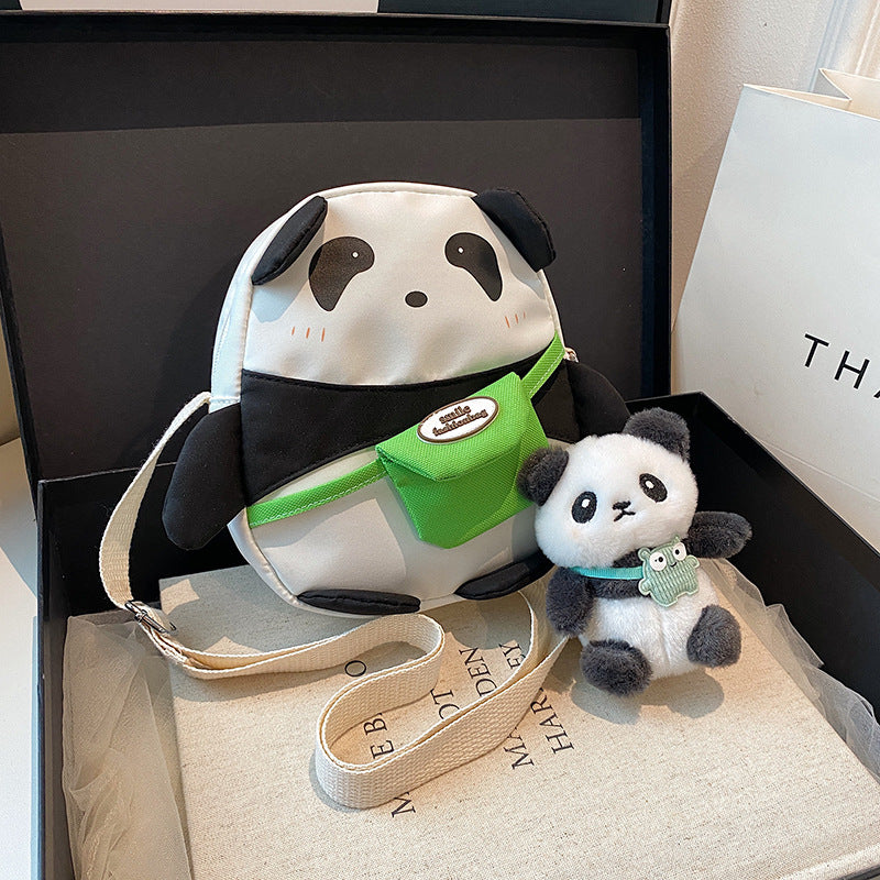 Süßes Panda-Themen Mini-Rucksack