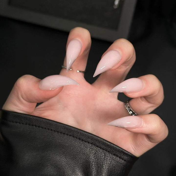 Elegante Press-On Stiletto Nagelverlängerungen