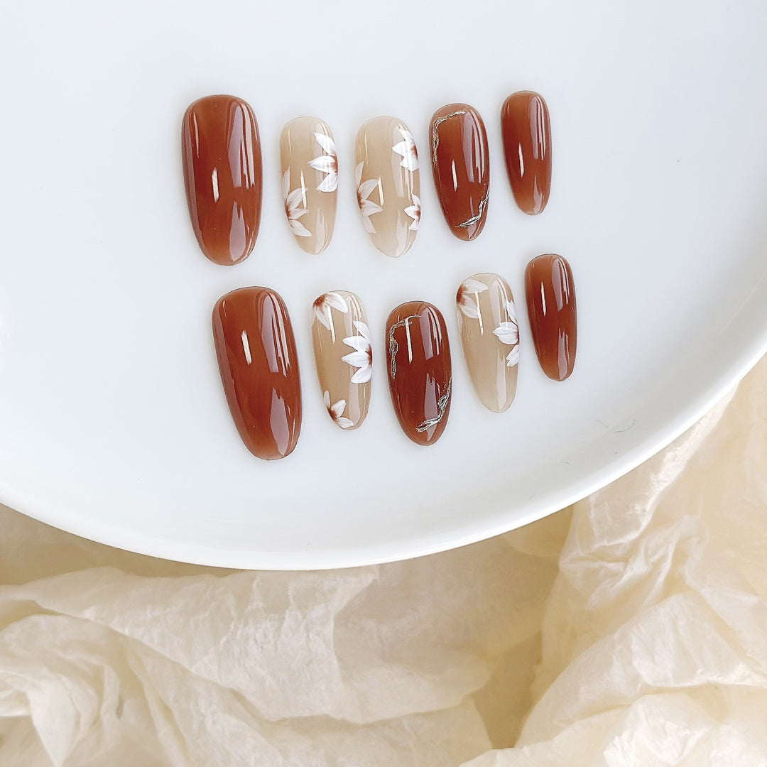 Blütenakzent Drucknägel