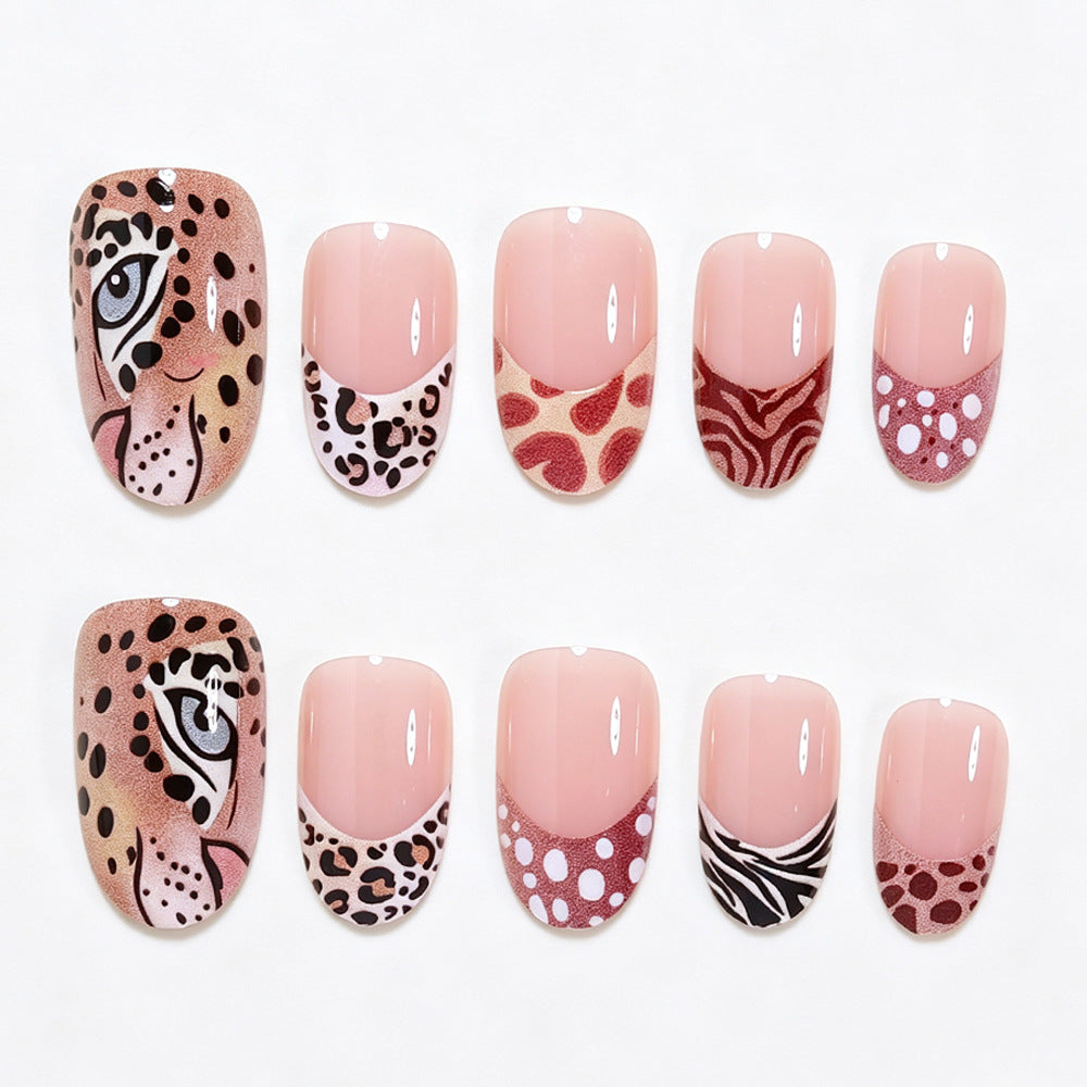 Safari Tier Thema Nagelkunst Set Karnz