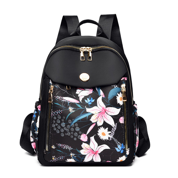 Blumenmuster Rucksack Karnz