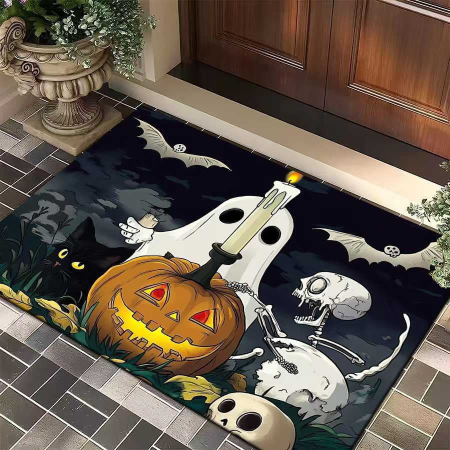 Halloween-Themed Dekorativer Eingangsteppich Karnz