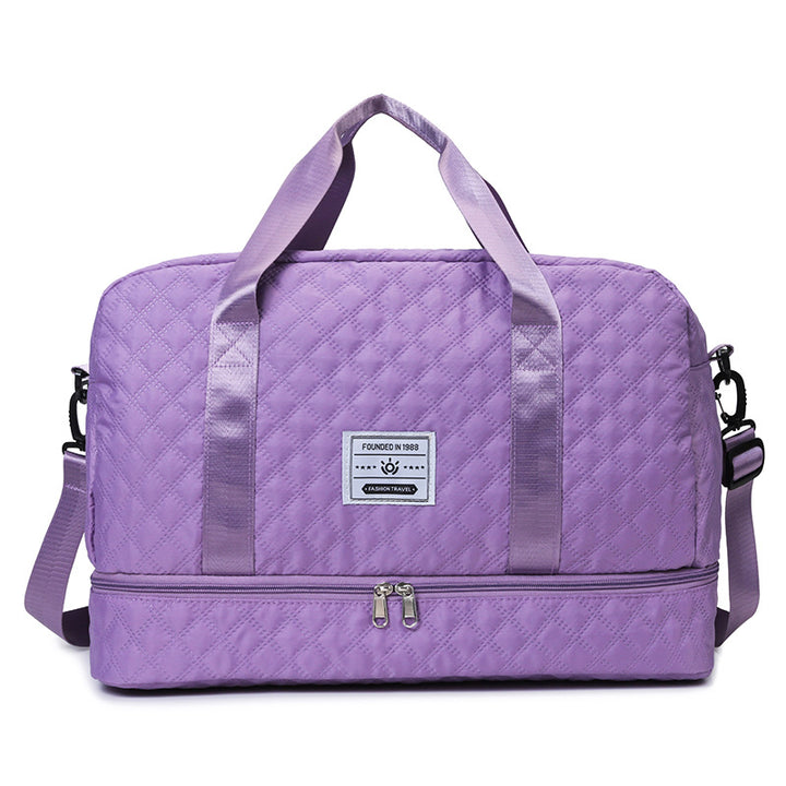 Stylische gesteppt Reis Duffle Bag Karnz