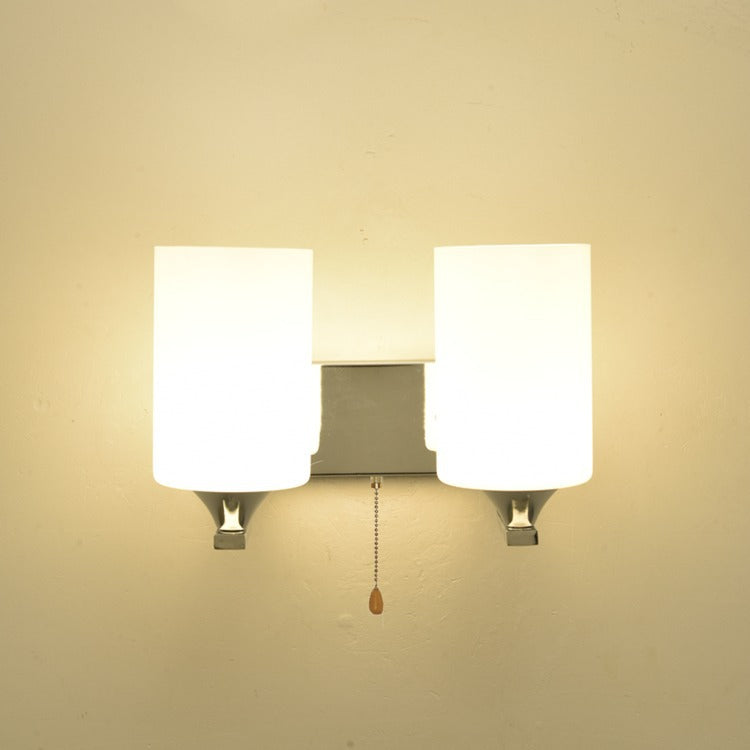 Moderne Dual-Opal Wandleuchte