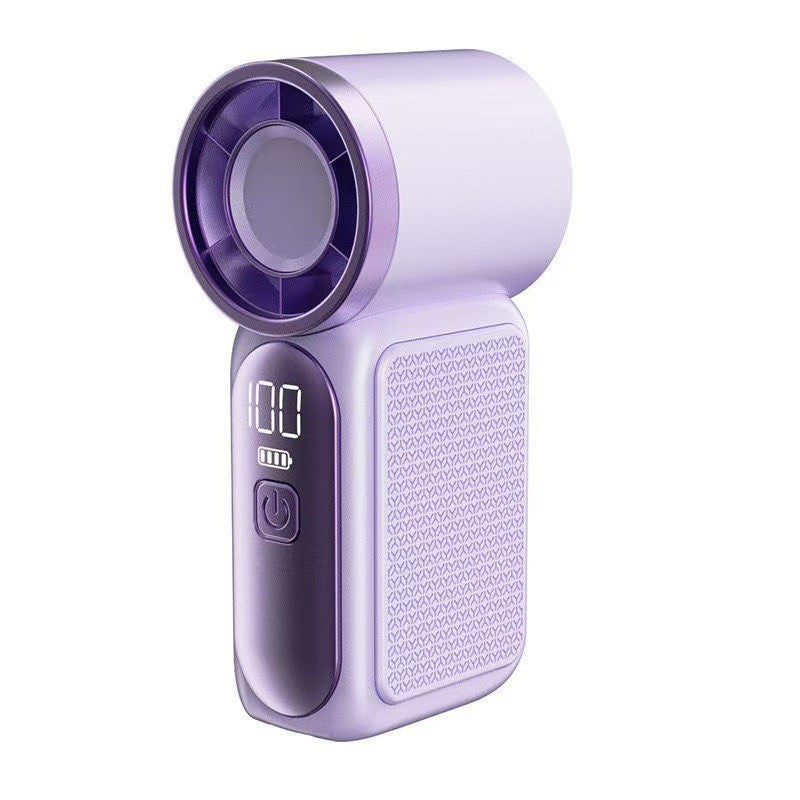 Damen tragbarer Mini Ventilator mit digitaler Anzeige Karnz