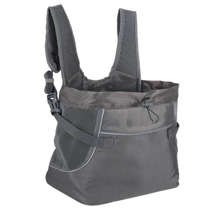 strukturiere Haustier-Boostertasche mit gepolsterten Schultergurten Karnz