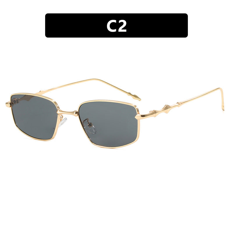 Damen modische Sonnenbrille mit innovativem Rahmen und UV-Schutz Karnz