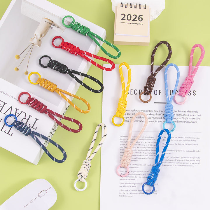 Haltbarer Paracord-Schlüsselanhänger-Riemen Karnz