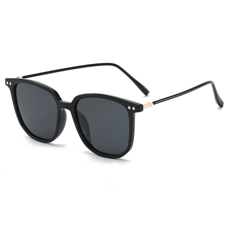 Damen modische Oversized-Sonnenbrille mit robustem Rahmen und UV-Schutz Karnz