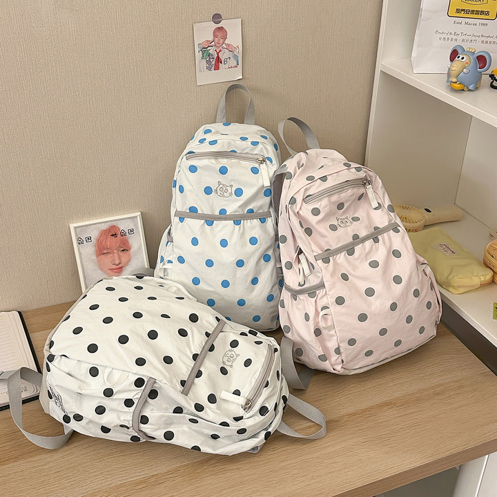Polka Dot Design Lässiger Rucksack Karnz